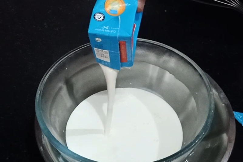 making milk cream