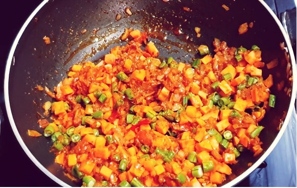 Mix Veg Recipe Dhaba style with paneer with beans carrot